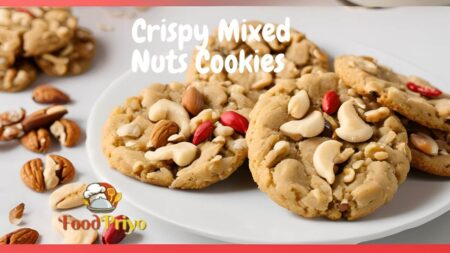 Crispy Mixed Nuts Cookies