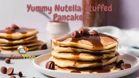 Yummy Nutella-Stuffed Pancakes