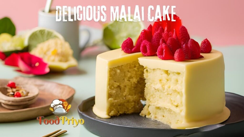 Delicious Malai Cake