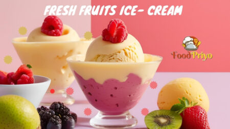 Easy Fresh Fruits Ice Cream