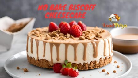 No Bake Biscoff cheesecake