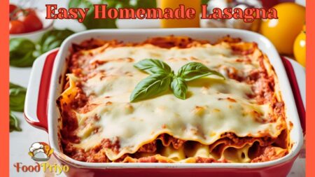 Easy Homemade Lasagna