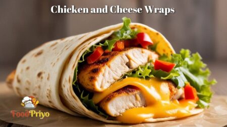 Tasty Chicken and Cheese Wraps