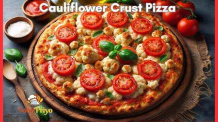 Delicious Cauliflower Crust Pizza