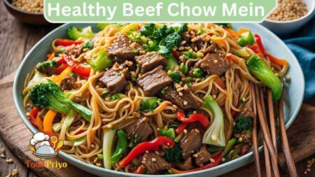 Healthy Beef Chow Mein